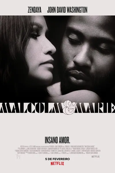 Pôster de Malcolm e Marie (2021)
