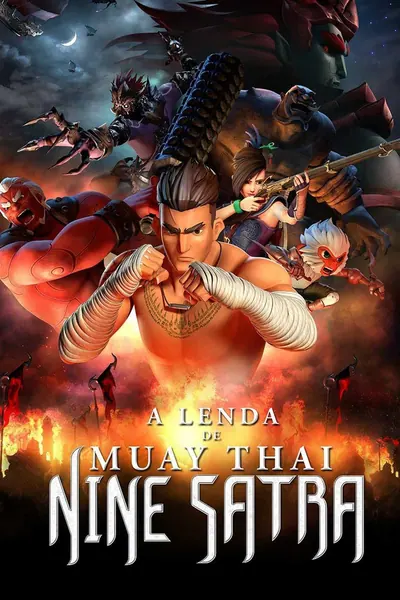 Pôster de 9 Satra: A Lenda do Muay Thai (2018)
