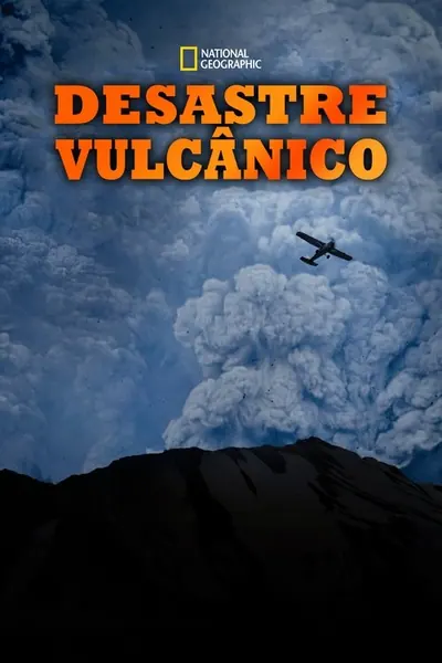Pôster de Desastre Vulcânico