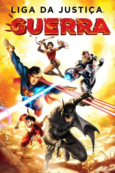 Pôster de Liga da Justiça: Guerra (2014)
