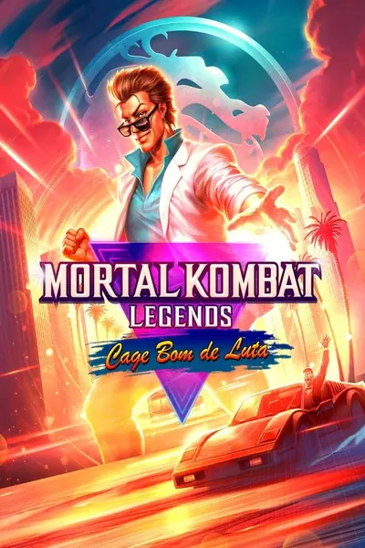 Pôster de Mortal Kombat Legends: Cage Bom de Luta (2023)
