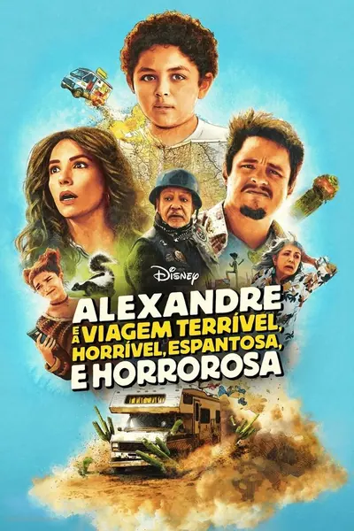 Alexandre e a Viagem Terrível, Horrível, Espantosa e Horrorosa (2025) 4K
