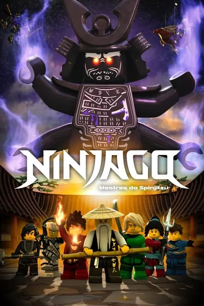 Pôster da série Ninjago Mestres do Spinjitzu