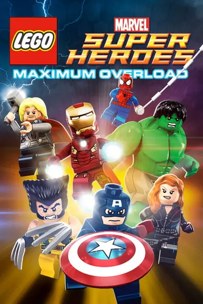 Pôster de LEGO Super - Herois da Marvel Sobrecarga Maxima