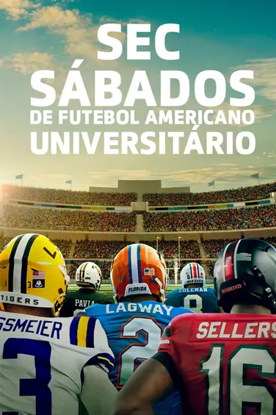 Pôster da série SEC Sabados de Futebol Americano Universitario
