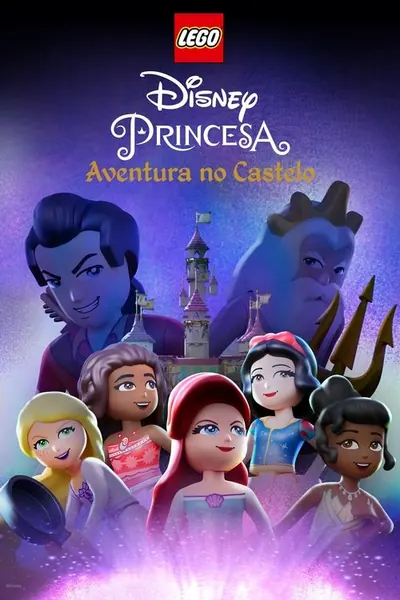 Pôster de LEGO Disney Princesa: Aventura no Castelo (2023)