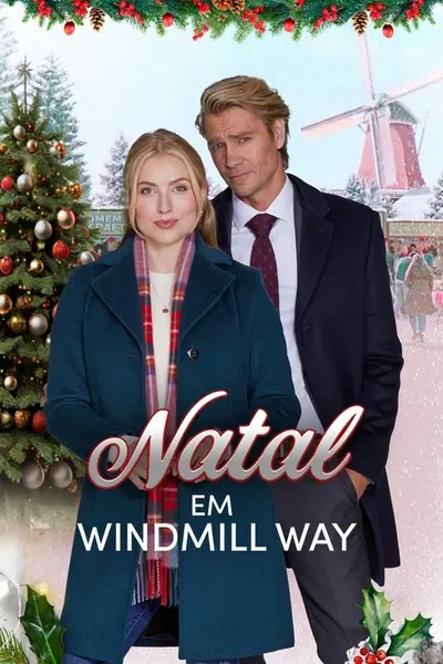 Pôster de Natal em Windmill Way (2023)