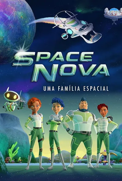 Pôster da série Space Nova: Uma Família Espacial