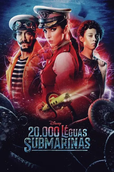 Pôster da série 20000 Lguas Submarinas