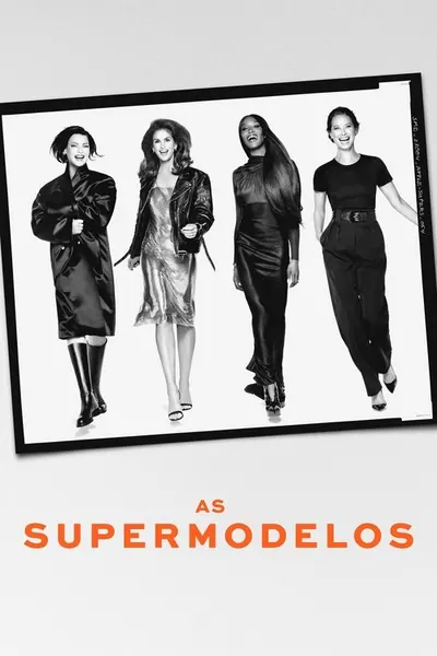 Pôster da série As Supermodelos