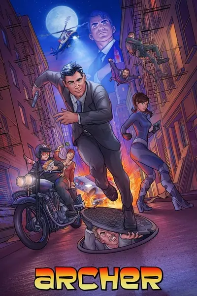 Pôster da série Archer