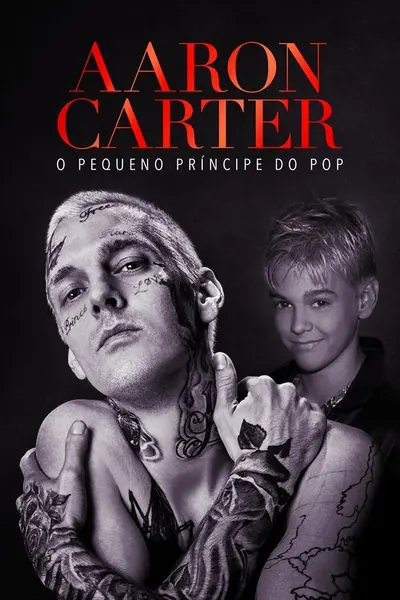 Pôster de Aaron Carter O Pequeno Principe do Pop - 2023 (L)