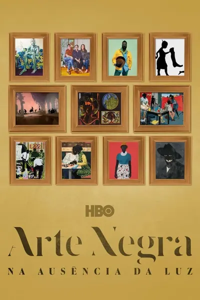 Pôster de Arte Negra - Na Ausência da Luz (2021)