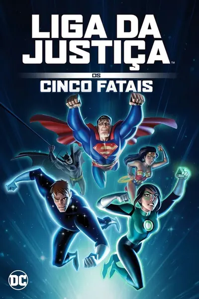Pôster de Liga da Justiça: Os Cinco Fatais (2019)