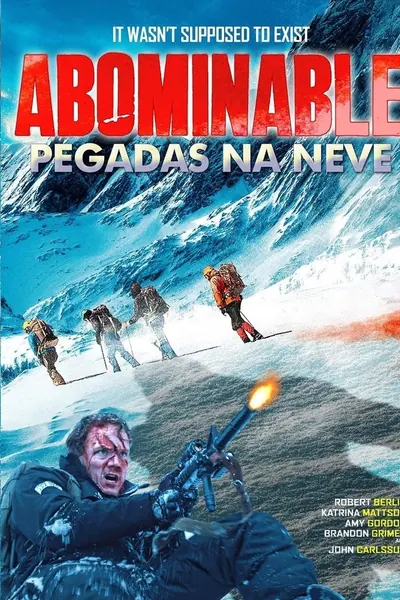 Pôster de Pegadas na Neve (2020)