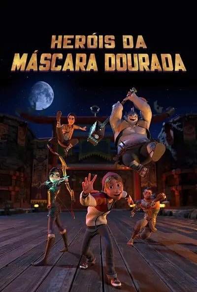 Pôster de Heróis da Máscara Dourada