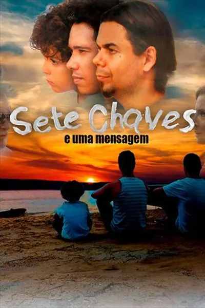 Pôster de Sete Chaves e uma Mensagem