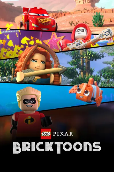 Pôster da série LEGO Pixar BrickToons