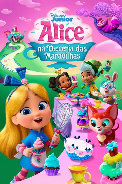 Pôster da série Alice na Doceria das Maravilhas
