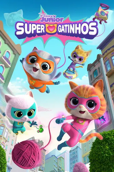 Pôster da série Supergatinhos