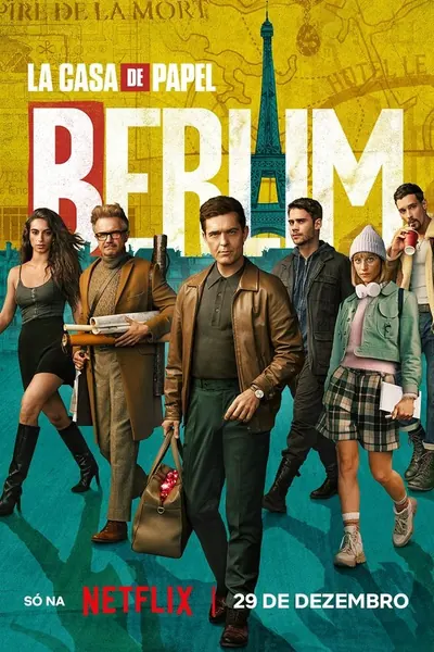 Cena da série La Casa de Papel Berlim