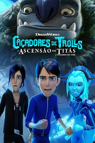 Pôster de Caçadores de Trolls: A Ascensão dos Titãs (2021)