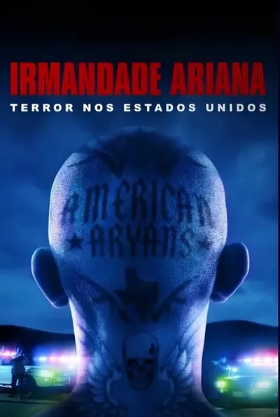 Pôster da série Irmandade Ariana Terror nos Estados Unidos